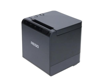 Термопринтер POS чековый принтер Wi-Fi USB LAN с автообрезкой REGO RG-P80B 58/80мм