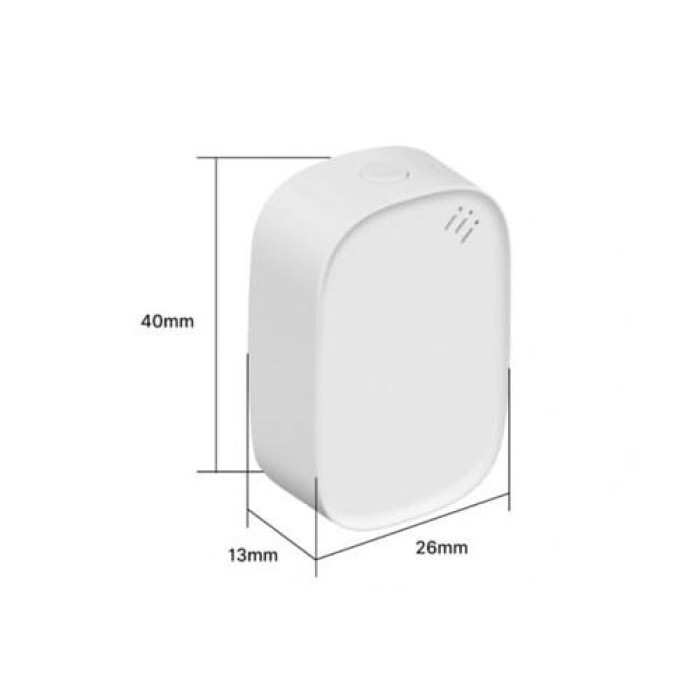 Датчик температури і вологості для розумного будинку Zigbee, ZSS-S01-TH-C-MS