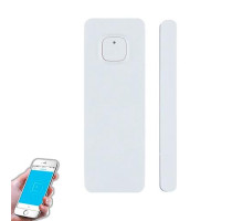 Датчик беспроводной Wi-Fi открытия двери окна, магнитный ZC-WD004