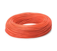 Дріт мідний 12AWG 600В 4.5мм 100м, в силіконовій ізоляції, червоний
