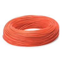 Дріт мідний 12AWG 600В 4.5мм 100м, в силіконовій ізоляції, червоний