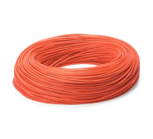 Провод медный 12AWG 600В 4.5мм 100м, в силиконовой изоляции, красный