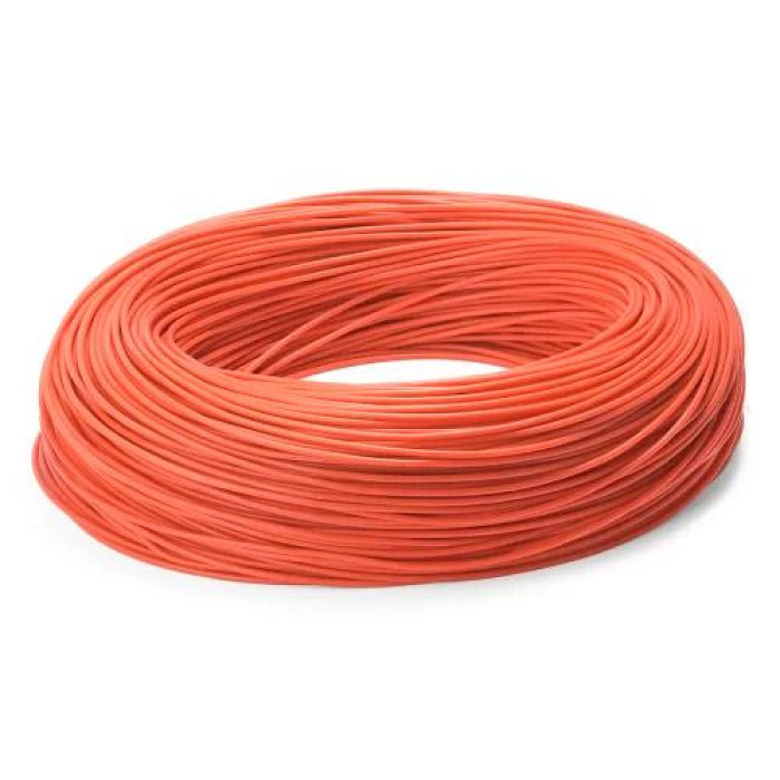 Дріт мідний 12AWG 600В 4.5мм 100м, в силіконовій ізоляції, червоний