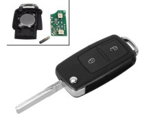 Ключ зажигания, чип ID48 1J0959753AG, 2 кнопки, для Volkswagen Golf, Passat