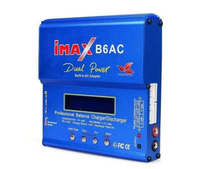 Умное зарядное устройство балансир iMAX B6AC 80Вт для АКБ