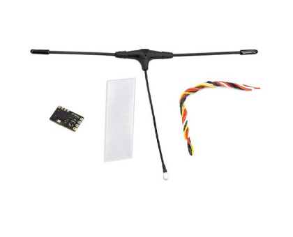 Приемник сигнала для FPV дрона с антенной Flywood TBS Crossfire Nano RX SE