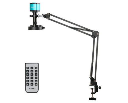Відеомікроскоп цифровий Eakins 48Мп 4K 1-130X HDMI USB зі стійкою, LED і ДК