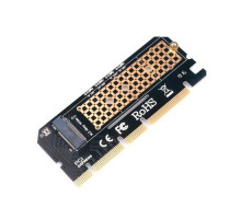 Адаптер M.2 SSD NVMe M-key до PCI-E 3.0 16x 8x 4x