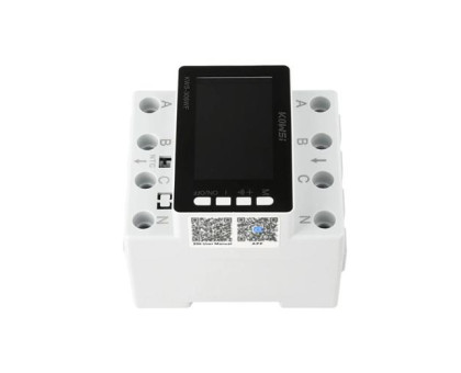 Wi-Fi лічильник електроенергії трифазний 220В 80А DIN, захист, KWS-306WF