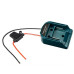 Адаптер живлення від акумулятора Makita 14/18В, 30А AWG14, перехідник MT-101