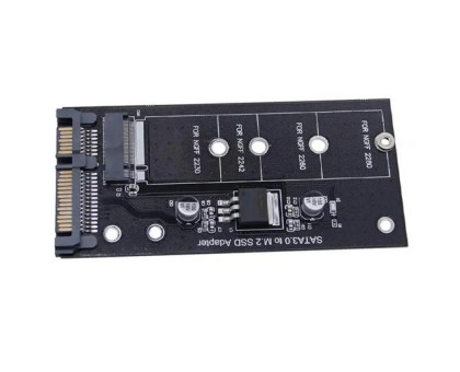 Адаптер переходник SSD M.2 NGFF ключ B на SATA3 до 6Гбит/с
