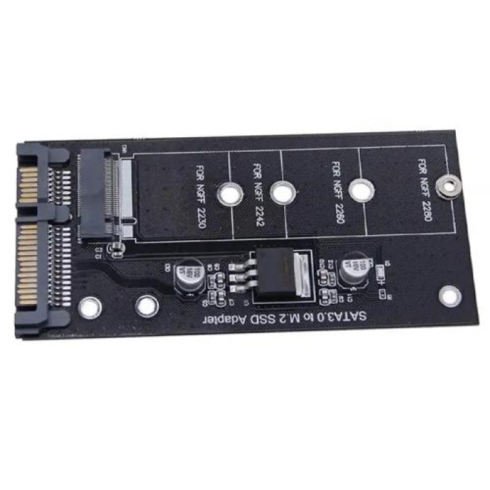 Адаптер переходник SSD M.2 NGFF ключ B на SATA3 до 6Гбит/с