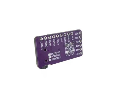 Модуль аудіо ЦАП PCM5102A I2S 32біт для Raspberry Pi DIY