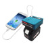 Інвертор 220В 120Вт для акумуляторів Makita 18-21В DC, з USB і дисплеєм