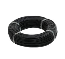 Провод медный 12AWG 600В 4.5мм 100м, в силиконовой изоляции, черный