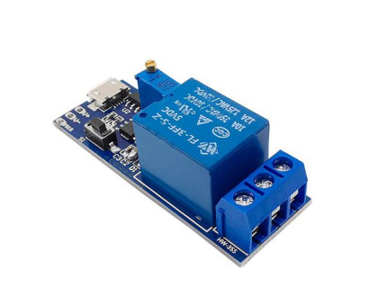 1-канальний модуль реле 5-30В MicroUSB з затримкою часу, Arduino