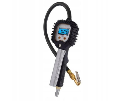 Пістолет для накачування коліс шин з цифровим манометром 5-255psi 0-18бар, BW-001
