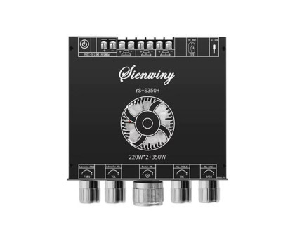 Аудіо підсилювач потужності звуку HiFi 2.1 2x220Вт+350Вт Bluetooth 5.1 TD5165A, YS-S350H