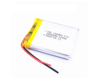 Акумулятор 104050 Li-pol 3.7В 2500 мАг для DVR GPS MP4 MP3 смартфонів