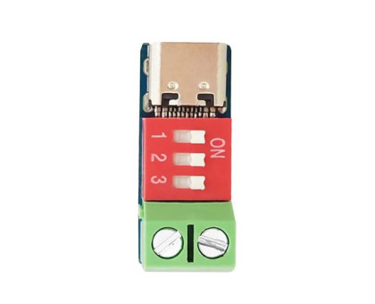 Тригер швидкої зарядки Type-C PD QC 5-20В, Dial-код, до 100Вт, CH224K