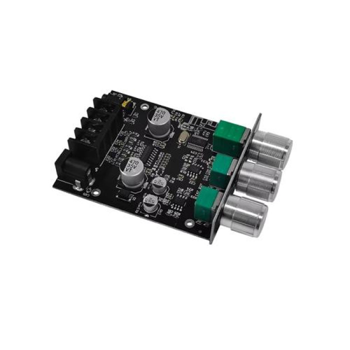 Аудио усилитель мощности звука HiFi 2x50Вт Bluetooth 5.0 TD5182A, ZK-502MT