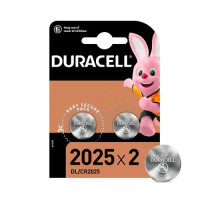 2x Батарейка таблетка CR2025 Duracell, литий