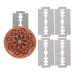 Пекарское лезвие для теста, круглая хлеборезка и 5шт сменных лезвий
