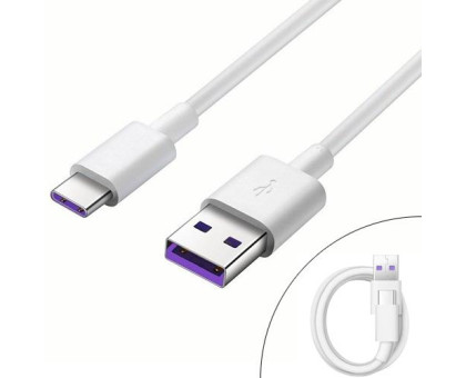 Кабель USB - Type-C 1м, 5А Fast Charging
