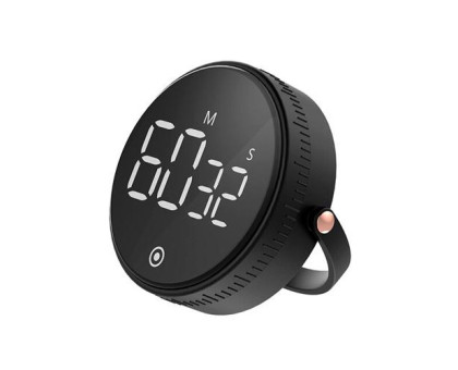 Кухонний таймер з цифровим LED-дисплеєм 90дБ, магнітний секундомір F1