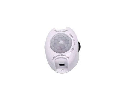 Инфракрасный датчик движения 5-24В для LED ленты, 30-600с настраиваемый