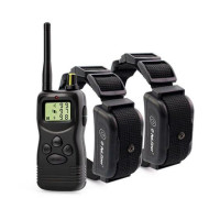 Ошейник электронный для дрессировки ДВУХ собак с ДУ до 1км PET900-B2, ПАРА