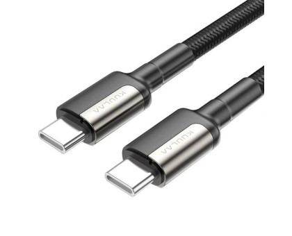Кабель Type-C - Type-C 1м Pavareal Q28 60Вт QC3.0, в обплетенні