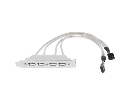 Планка розширення контролер USB 2.0, 4 порта, на задню панель ПК