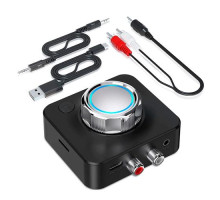 Bluetooth 5.0 аудио приемник ресивер звука 3D RCA AUX TF, BR04