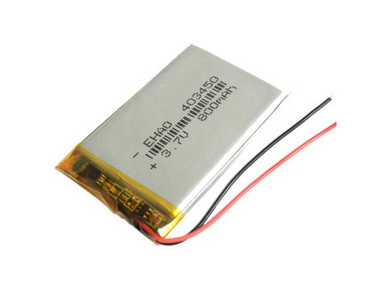 Акумулятор 403450 Li-pol 3.7В 800мАг для RC моделей DVR GPS MP3 MP4