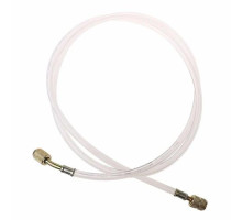 Заправочный шланг для фреона R410 R22, 0.9м, 1/4-1/4, прозрачный