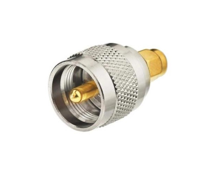 Перехідник SMA тато - UHF тато PL259, адаптер для антен