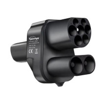 Адаптер CCS2 на NACS DC Tesla, 300А 300кВт 1000В, GUWIEYG