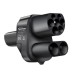 Адаптер CCS2 на NACS DC Tesla, 300А 300кВт 1000В, GUWIEYG