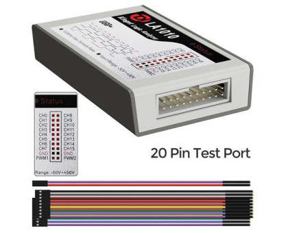 USB Логічний аналізатор 100МГц 16-кан Type-C, Kingst LA1010