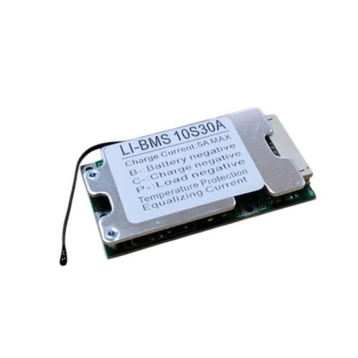 BMS контролер 10S 30А плата заряду захисту 10х Li-ion 36В з балансиром