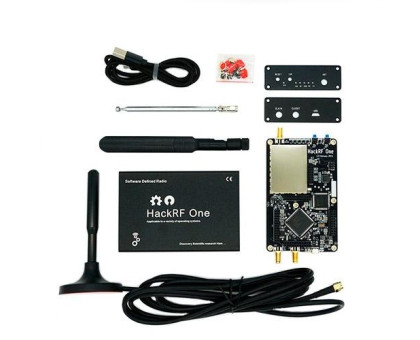 SDR радіостанція, плата радіо 1 МГц 6 ГГц HackRF One, в корпусі з антенами