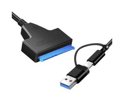 Перехідник USB 3.0/USB-C - SATA 2.5 для жорсткого диска HDD SSD до 5Гбіт/с