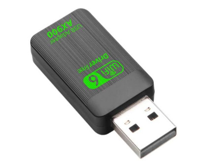 USB Wi-Fi мережевий адаптер 900Мб, 802.11ax, BT5.4, BT+AX900