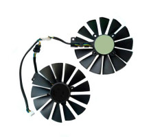 Вентиляторы 2шт 95мм 12В 4пин T129215SM GTX 1050 1070Ti RX 470 580