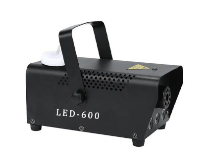 Генератор тумана дым машина дымогенератор, RGB подсветка ДУ 500Вт, LED-600