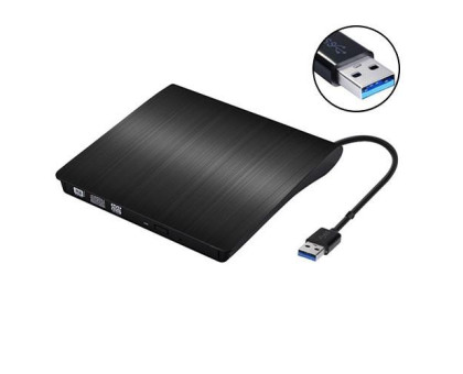 Зовнішній USB 3.0 DVD-RW CD-RW привод, портативний дисковод, ECD819-SU3