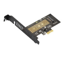 Адаптер перехідник SSD M.2 NVMe ключ M на PCIe 4.0 3.0 X16 X8 X4, Jeyi SK4