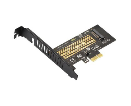 Адаптер перехідник SSD M.2 NVMe ключ M на PCIe 4.0 3.0 X16 X8 X4, Jeyi SK4