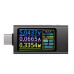USB тестер струму напруги потужності 4-30В 12А QC PD PPS, Type-C, KWS- X1